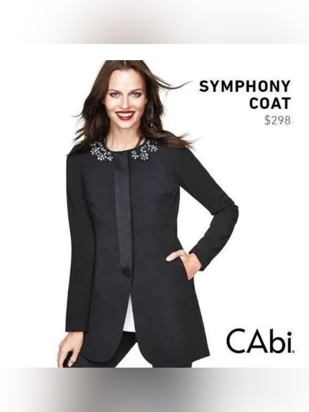 cabi - Vintage Symphony Coat - Size 8 - Stylist Sample - NWT - Timeless - Picture 7 of 7